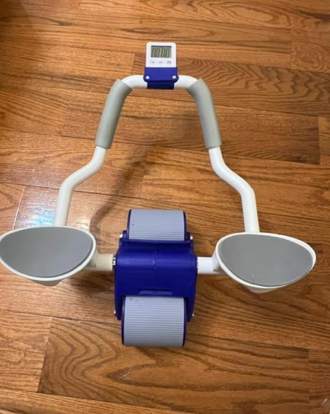 Ab Roller Wheel Automatic Rebound Abdominal For Home Fitness Exercise Equipment