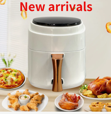 8L Air Fryer 1400 Watts Cooker with 2 Temperature Control Non-Stick LCD Touch