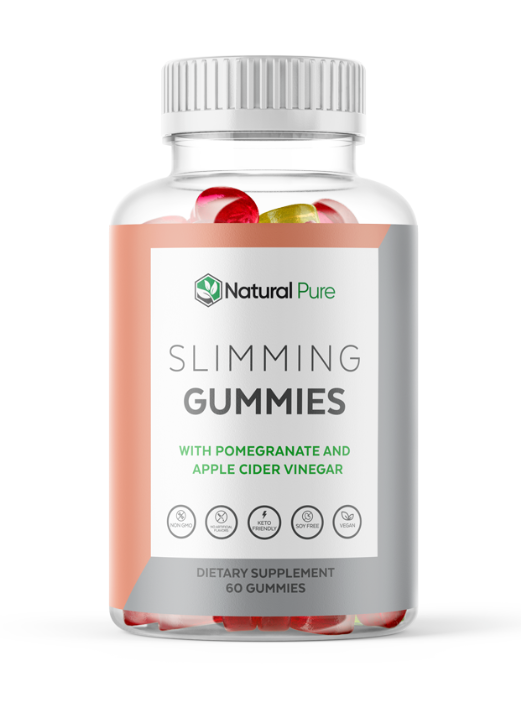 Slimming Gummies for Women Blood Orange and Apple Cider Vinegar"Halal" for Slim