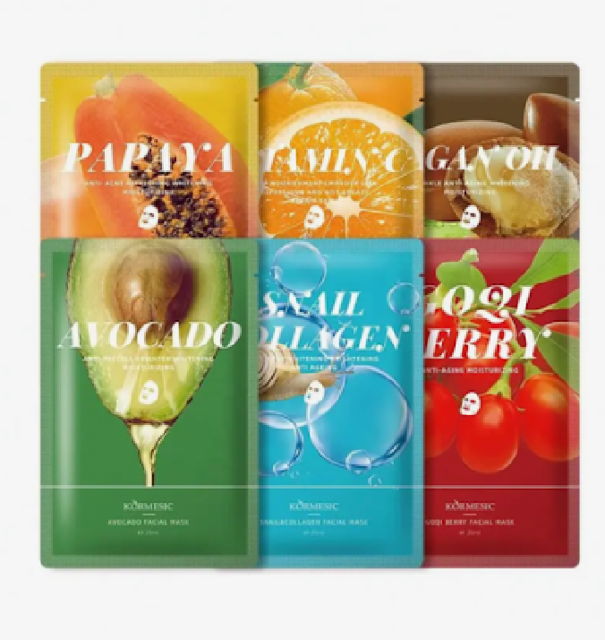 10 PCS,Facial Mask, Natural Smooth Skin,Anti Aging,Anti Wrinkle Moisturizing,USA
