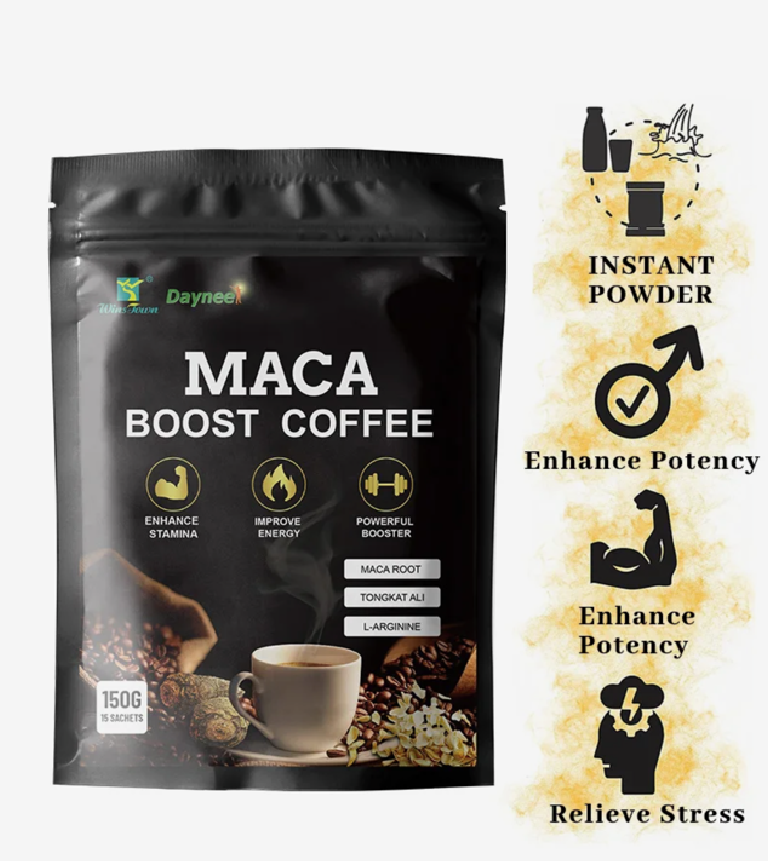 Black Maca Coffee 15 pack per box,