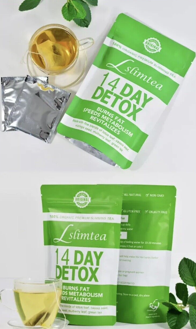 SlimTea 14 Days Detox Burn Fat Speed Metabolism Fast Weight Loss,All Natural