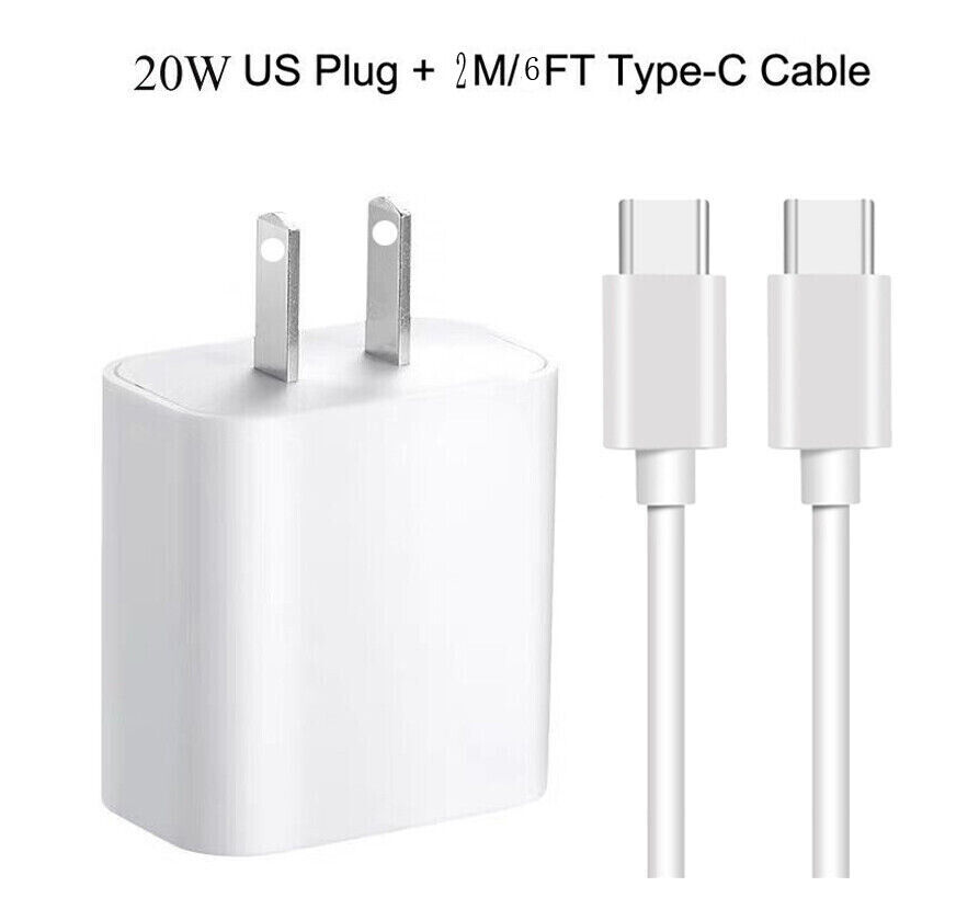 For Samsung Galaxy All Models 5G USB-C Fast Charger/6FT Type-C Cable & 25W Plug