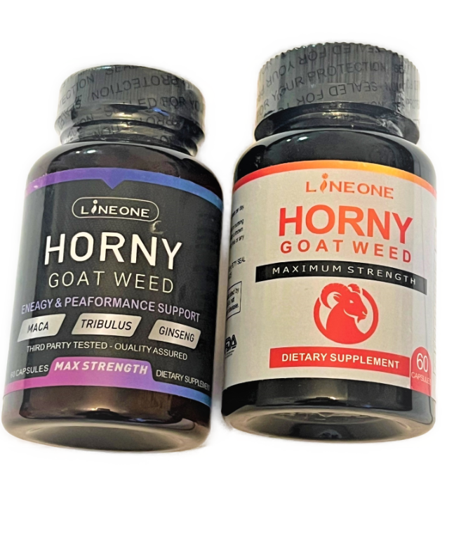 Horny Goat Weed Capsule,Maximum Strength 1695mg with Maca Root Extract, Ginseng,