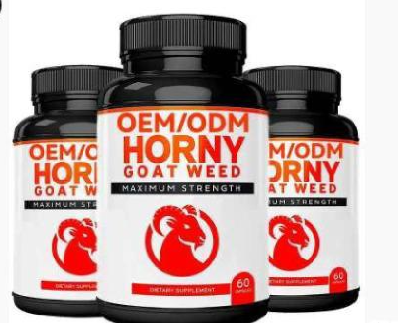 Horny Goat Weed Capsule,Maximum Strength 1695mg with Maca Root Extract, Ginseng,
