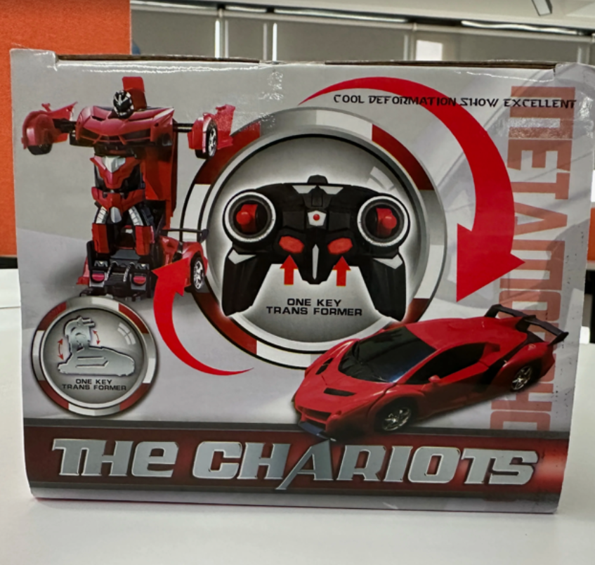 Remote Transformer Car. RC Robot Controller 2 IN 1 Kids Toy Rechargeable Battery