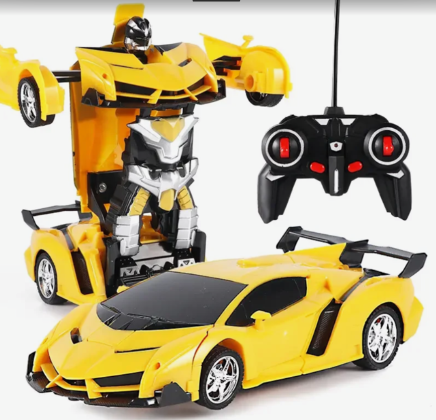 Remote Transformer Car. RC Robot Controller 2 IN 1 Kids Toy Rechargeable Battery
