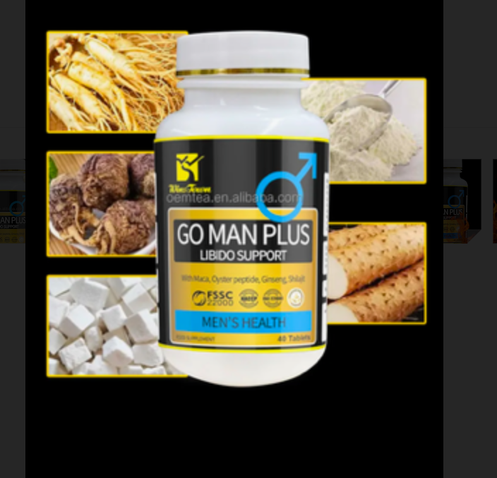 Go Man Plus for Libido Support Energy Tablet with MACA tablet 40 Tablets