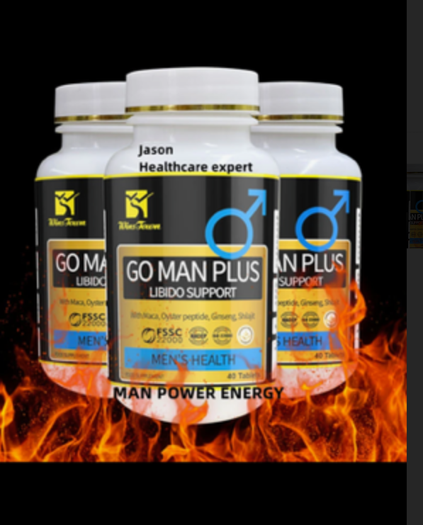 Go Man Plus for Libido Support Energy Tablet with MACA tablet 40 Tablets