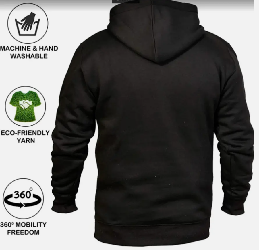 Cotton Hooded Sweater Shirt Solid Pullover Fleece Hoodies