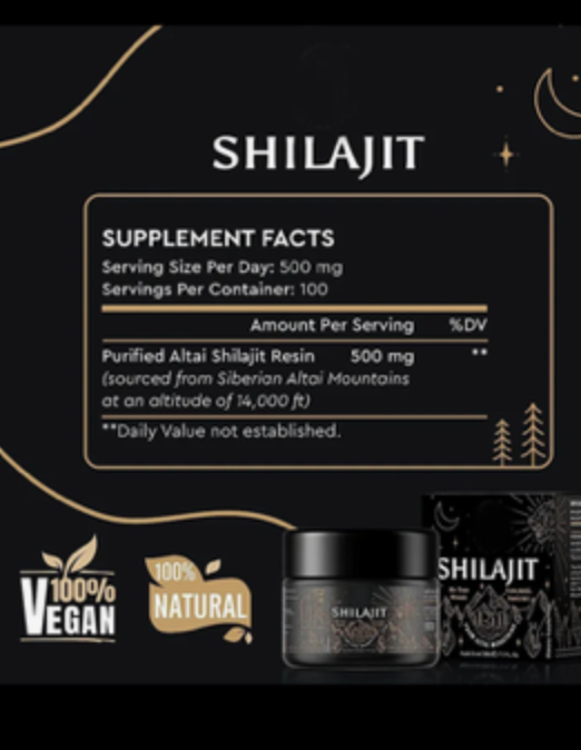 100% Himalayan Shilajit,Soft Resin, Organic, Sweetened,Potent, Fulvic Acid,50ML