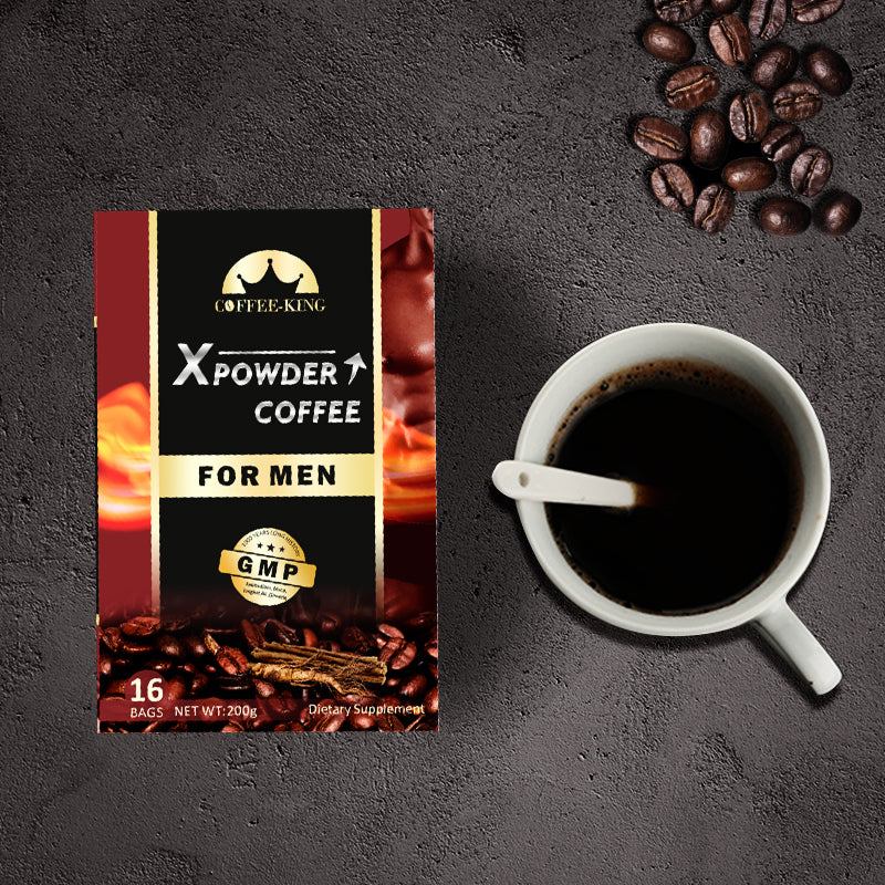 X Power Coffee/Man power Coffee for men, Maca ,Herbal Natural Coffee.