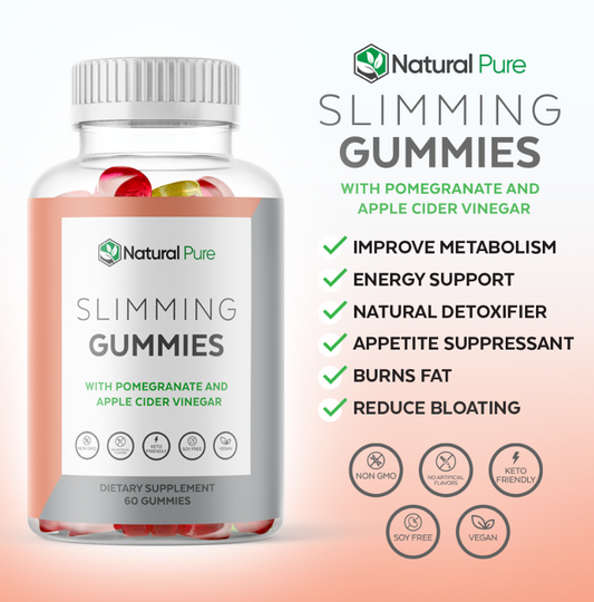 Slimming Gummies for Women Blood Orange and Apple Cider Vinegar"Halal" for Slim