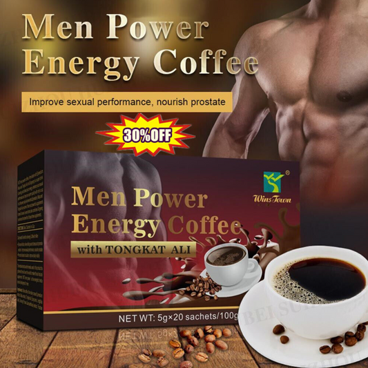 Man power Coffee for men, Maca ,Herbal Natural Coffee.