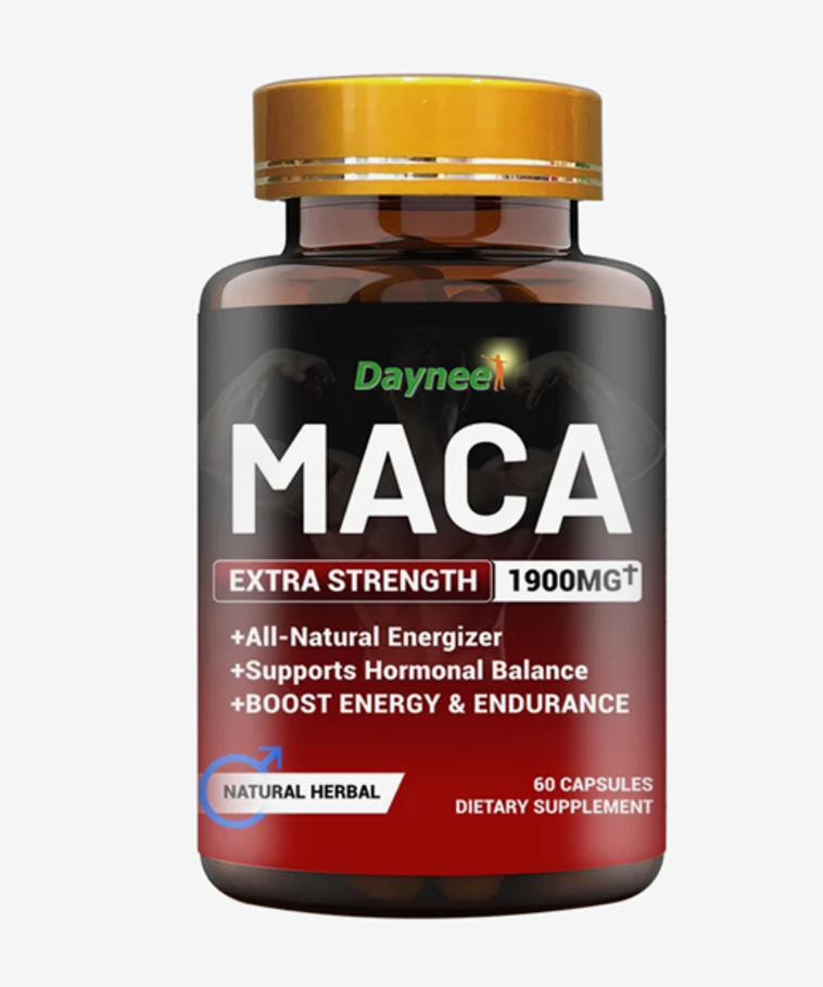 Black Maca Extra Strength Supports Desire Stamina,Hormonal Balance,Boost Energy.