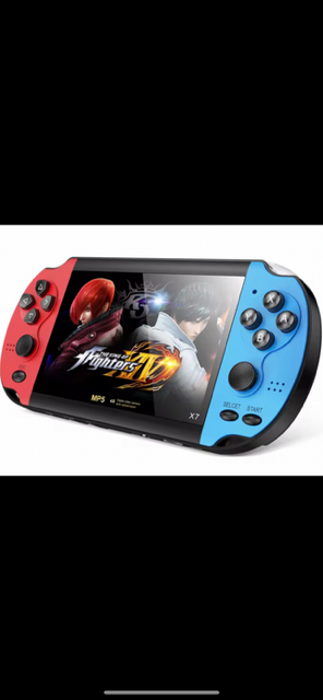 PROJECT-X7 Handheld Game Console 4.3Inch IPS Screen With 10000 Of Free Games installed