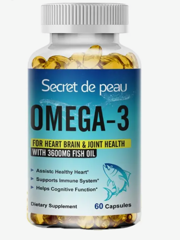 Omega 3 fish oil Softgels 3x strength 1500mg epa & dha, highest potency 90 Pills