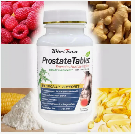 The Prostate Formula with Saw Palmetto,All Natural .60Tablets