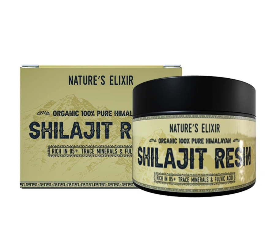 Pure 100% Himalayan Shilajit, Soft Resin,Organic,Extremely Potent,60%Fulvic Acid