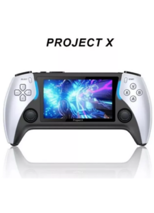 PROJECT-X Handheld Game Console 4.3Inch IPS Screen With 1000 Of Free Games installed