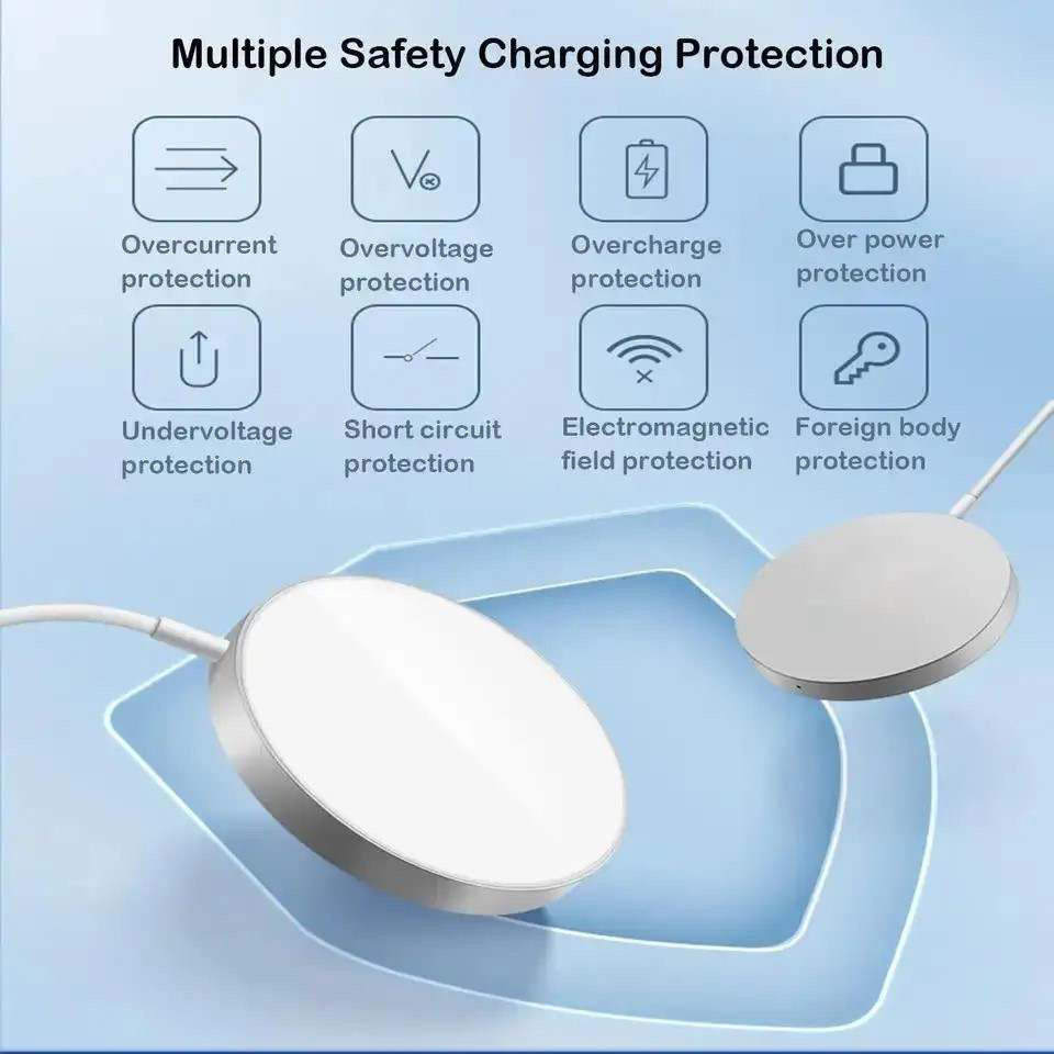 Magnetic Charger Magsafe Wireless Charger For iPhone 14/13/12 /14 with 20W Adapt